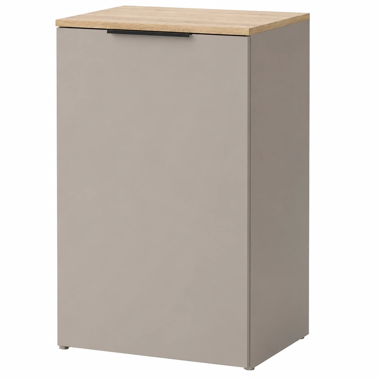 Vicco Wido Kommode mit Regal, Greige, 50x80 cm, platzsparende Aufbewahrungslösung